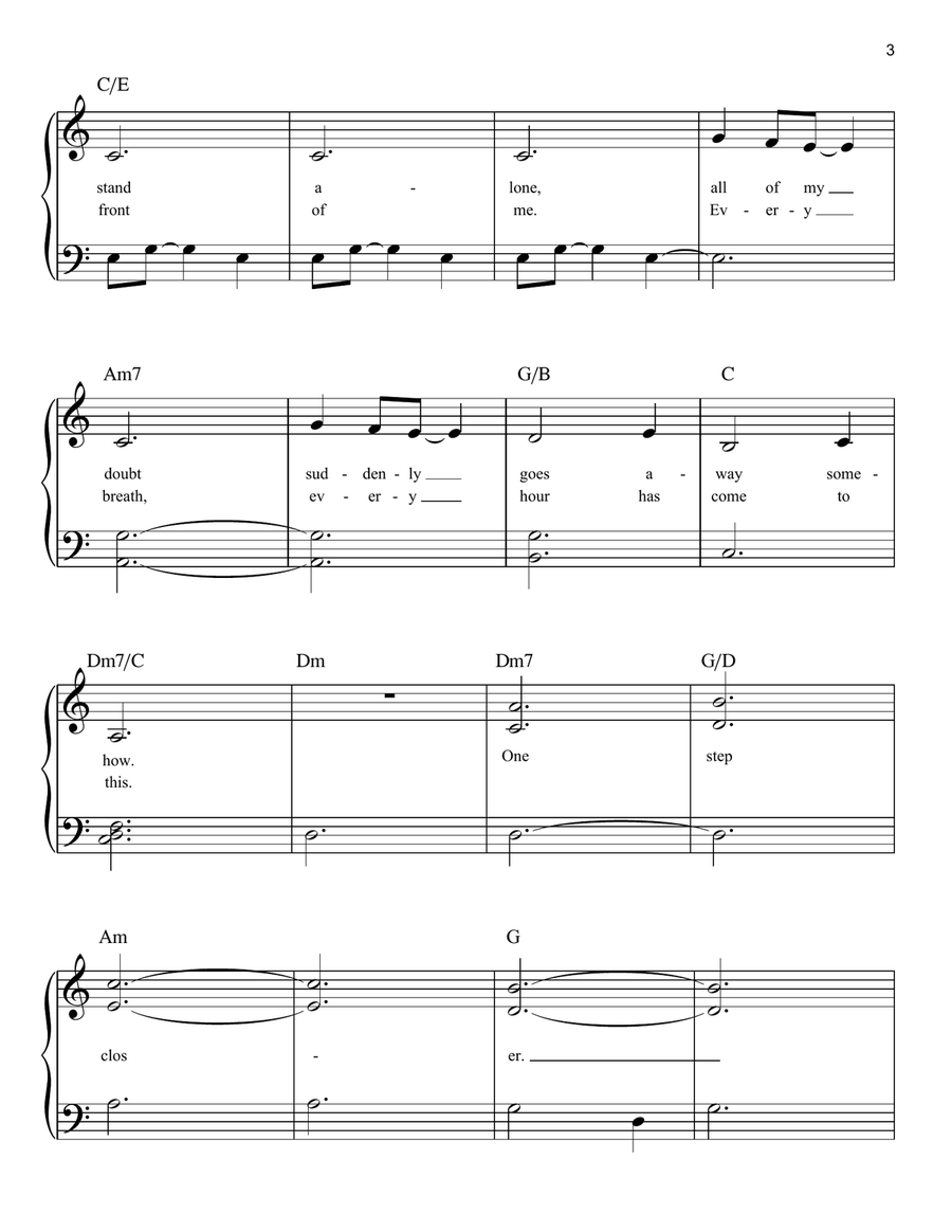 A Thousand Years Voice scores gallery preview page 3