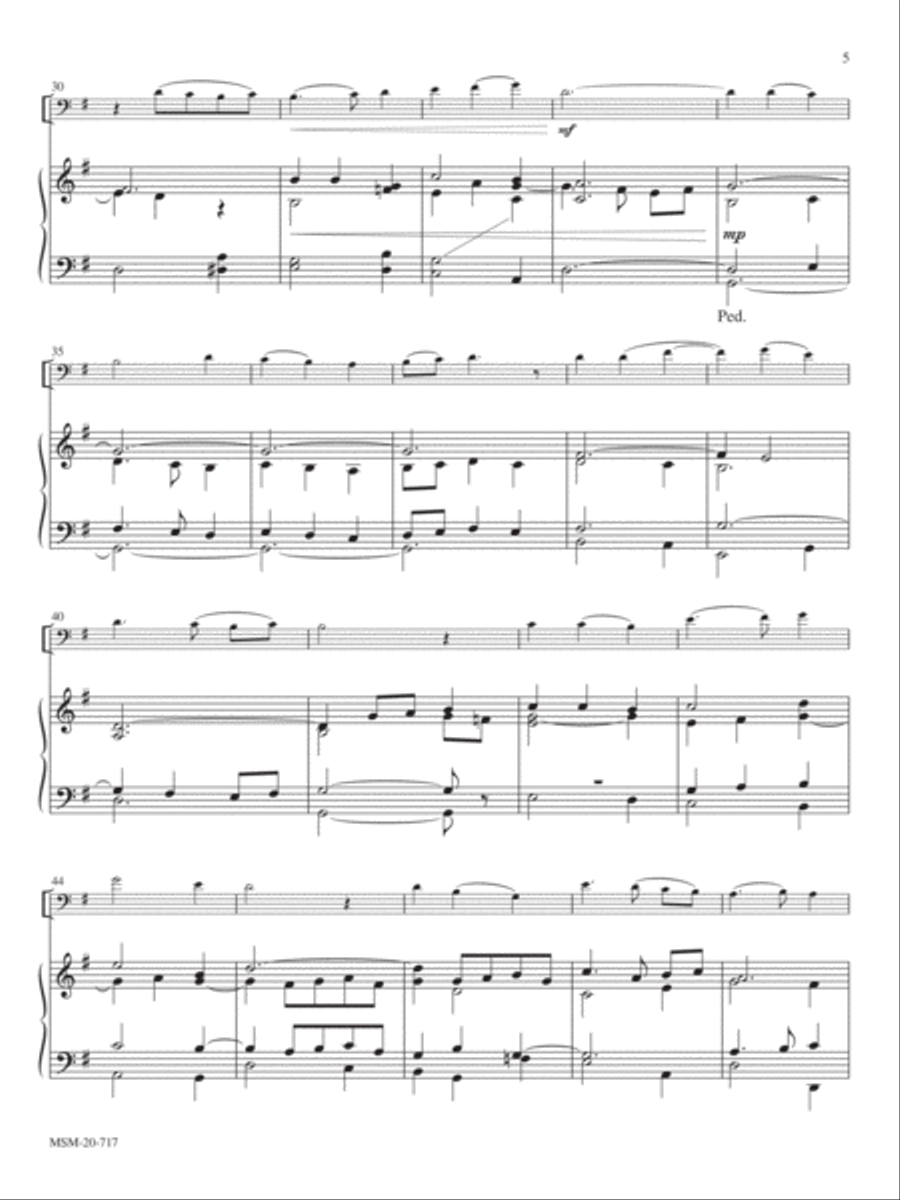 Bread of the World: Four Communion Hymns for Cello and Organ Cello scores gallery preview page 4