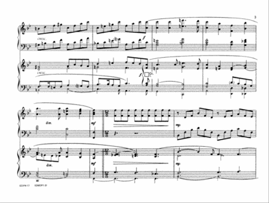 Easter Moods for Organ and Piano Vol 1 Organ scores gallery preview page 3
