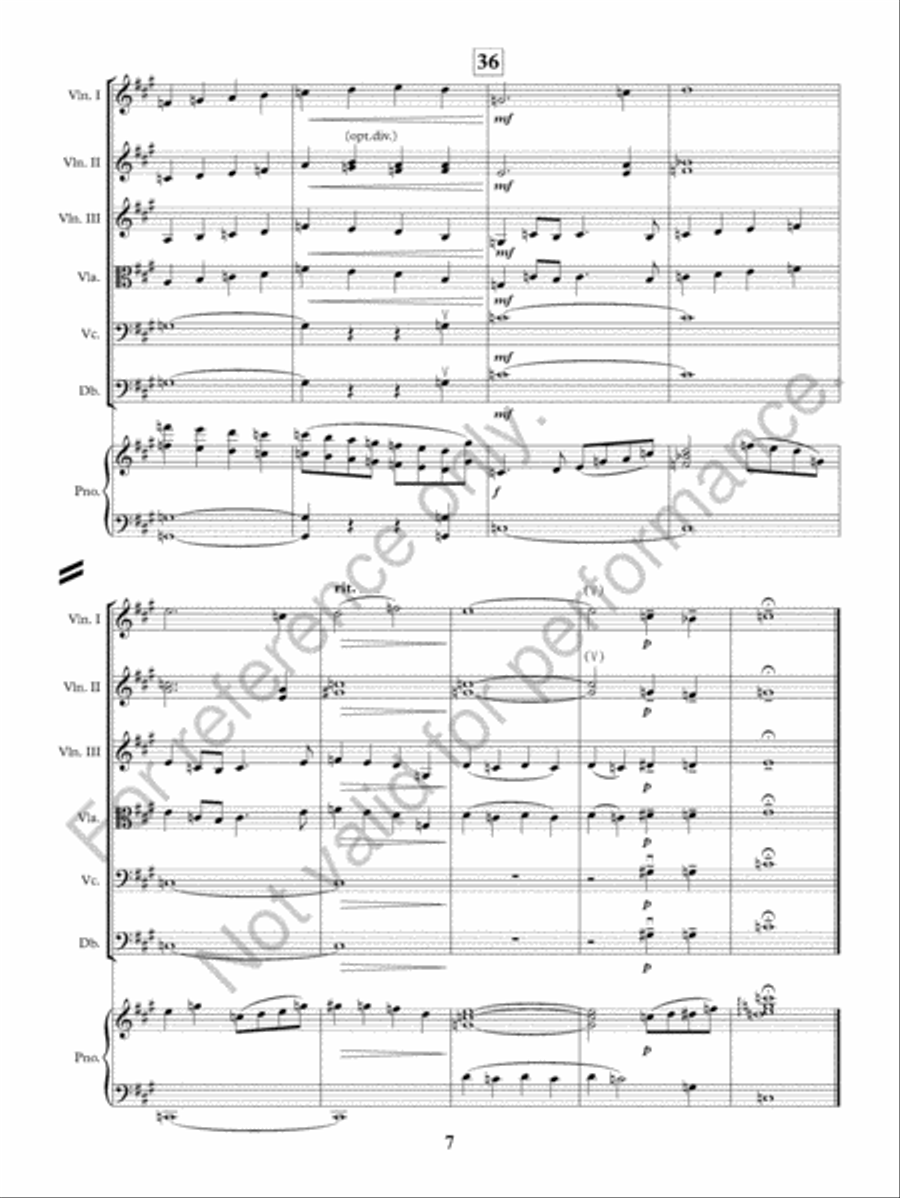 By Dawn's Early Light String Orchestra scores gallery preview page 7