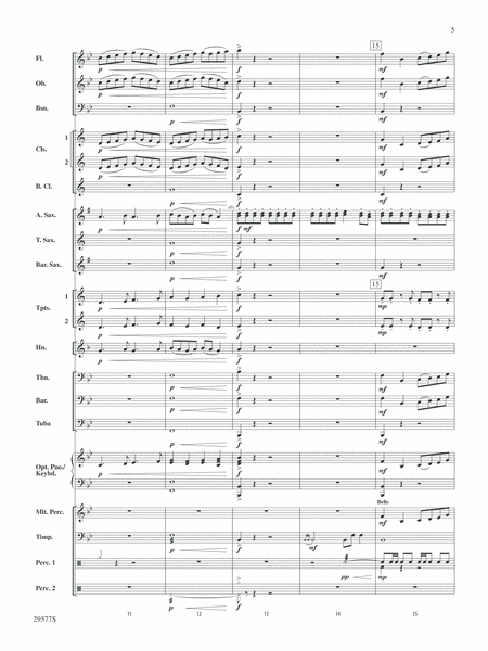 Legacy (An Overture for Band): Score