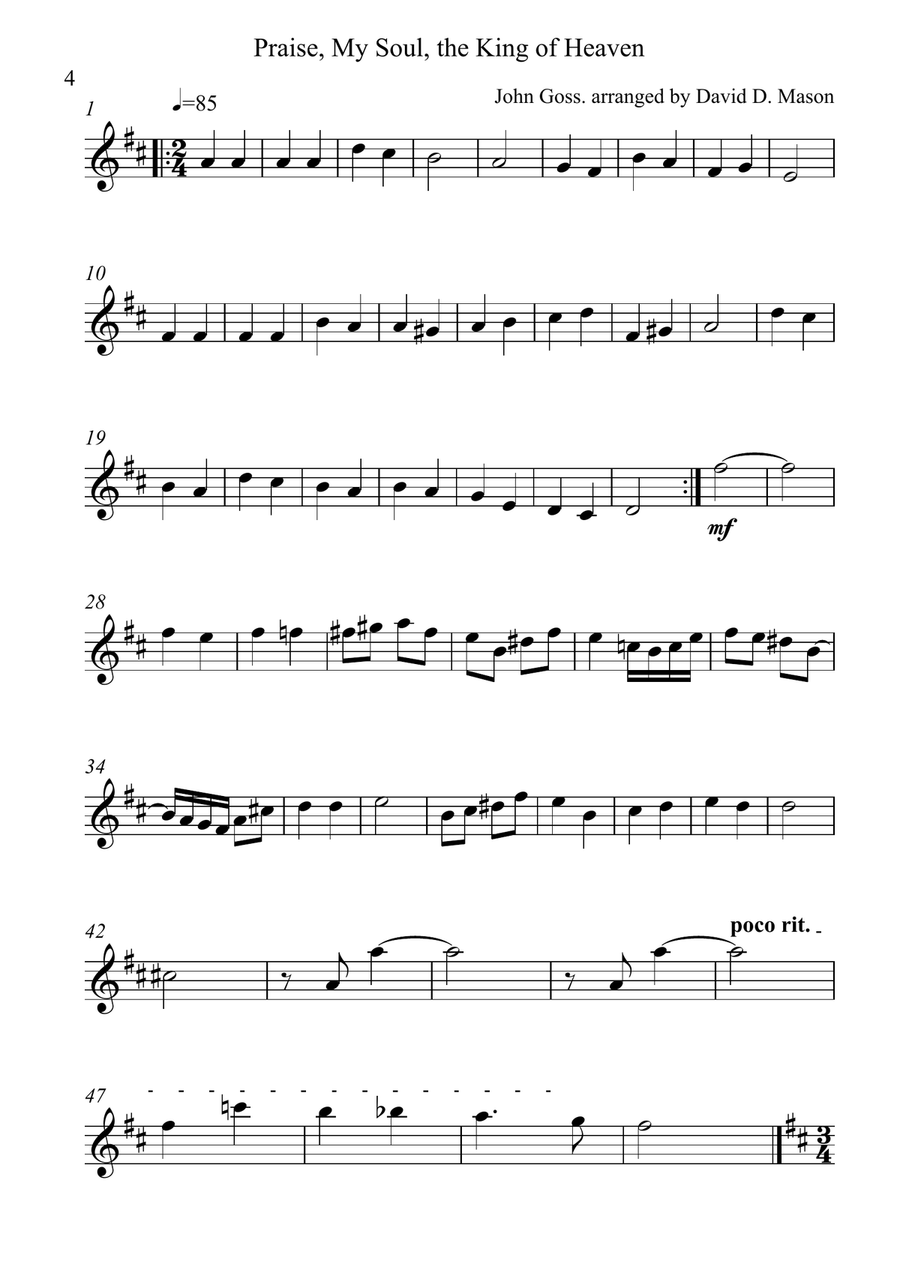 Five Hymns for Pentecost Cello scores gallery preview page 4