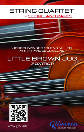 String Quartet and opt. drums: Little Brown Jug (score and parts)
