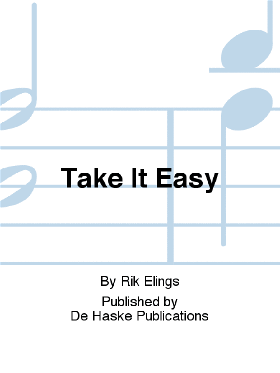 Take It Easy Clarinet Solo scores gallery preview page 1