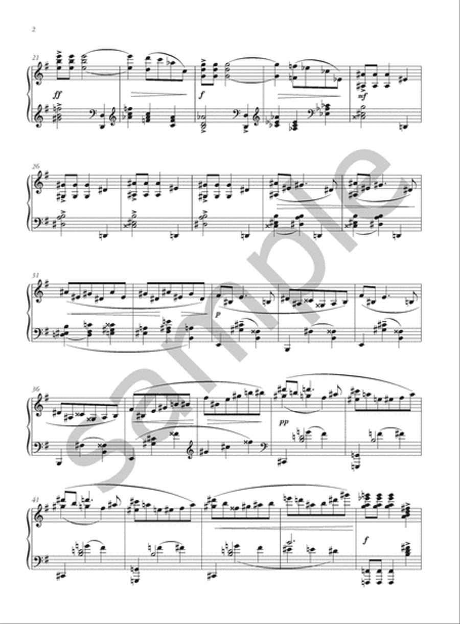 Valses nobles et sentimentales for Piano Piano Solo scores gallery preview page 5