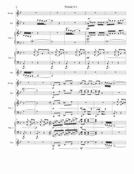 Prelude N.1 by Gershwin