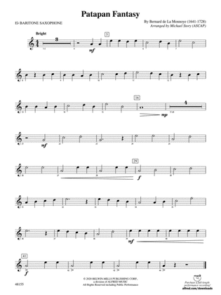Patapan Fantasy: E-flat Baritone Saxophone