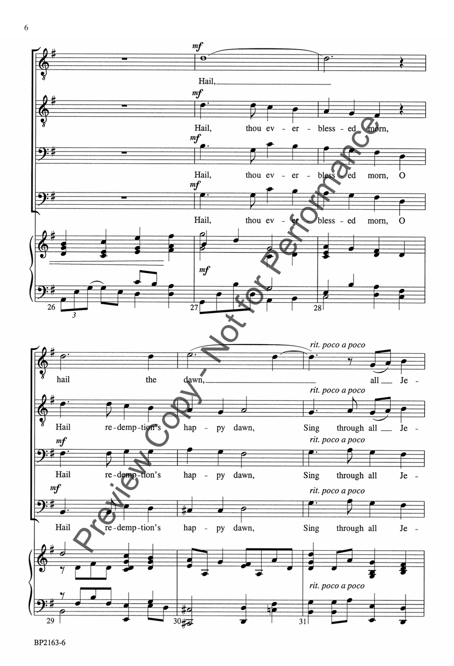 See Amid the Winter's Snow - TTBB TTBB scores gallery preview page 7