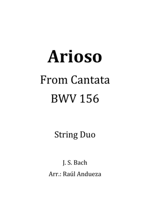 Arioso from Cantata BWV 156 (string duet)