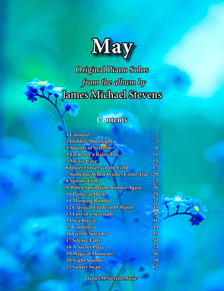 Book cover for May Piano Book