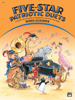 Book cover for Five-Star Patriotic Duets