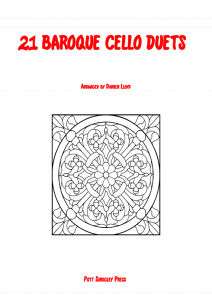 21 Baroque duets for 2 Cello's image number null