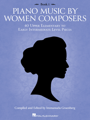 Book cover for Piano Music by Women Composers, Book 1