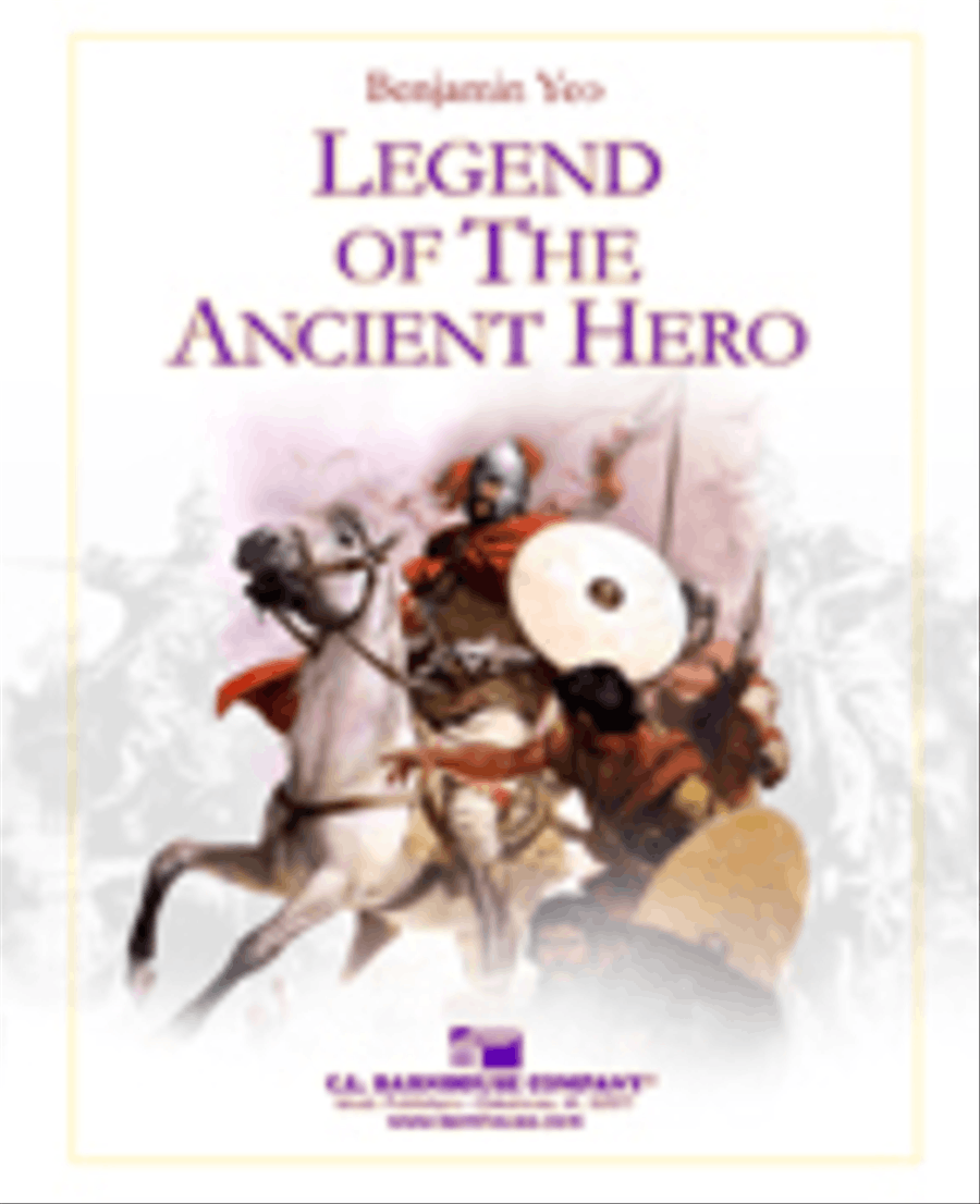 Legend of the Ancient Hero Concert Band scores gallery preview page 1