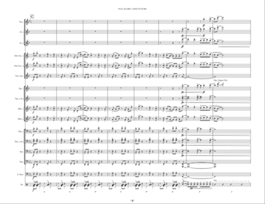 Odd Future Odd Future Marching Band scores gallery preview page 4