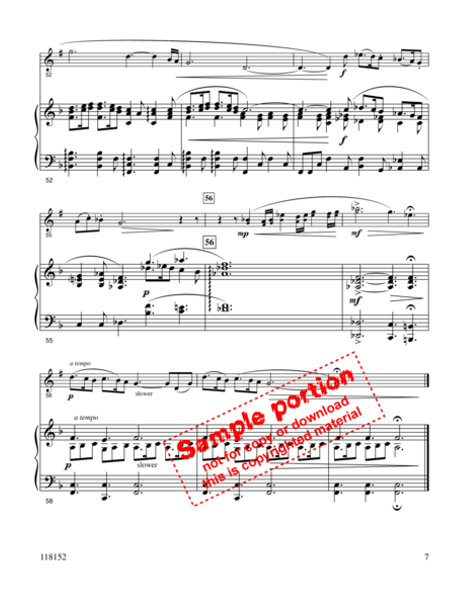 Gesu Bambino Clarinet Solo scores gallery preview page 6