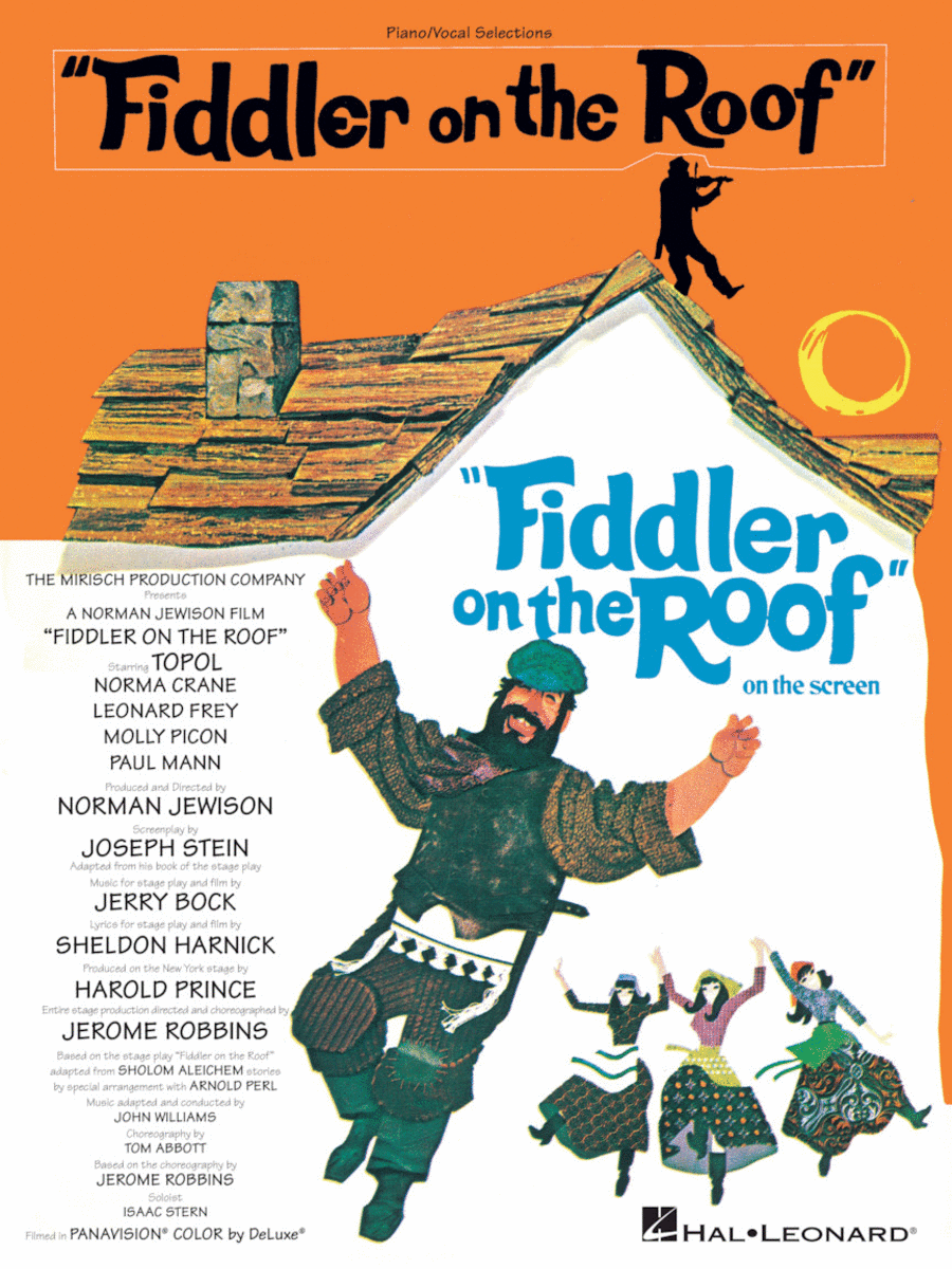 Fiddler on the Roof Piano, Vocal, Guitar scores gallery preview page 1