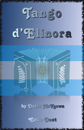 Book cover for Tango d'Elinora, for Cello Duet