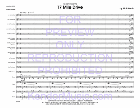 17 Mile Drive (Full Score)