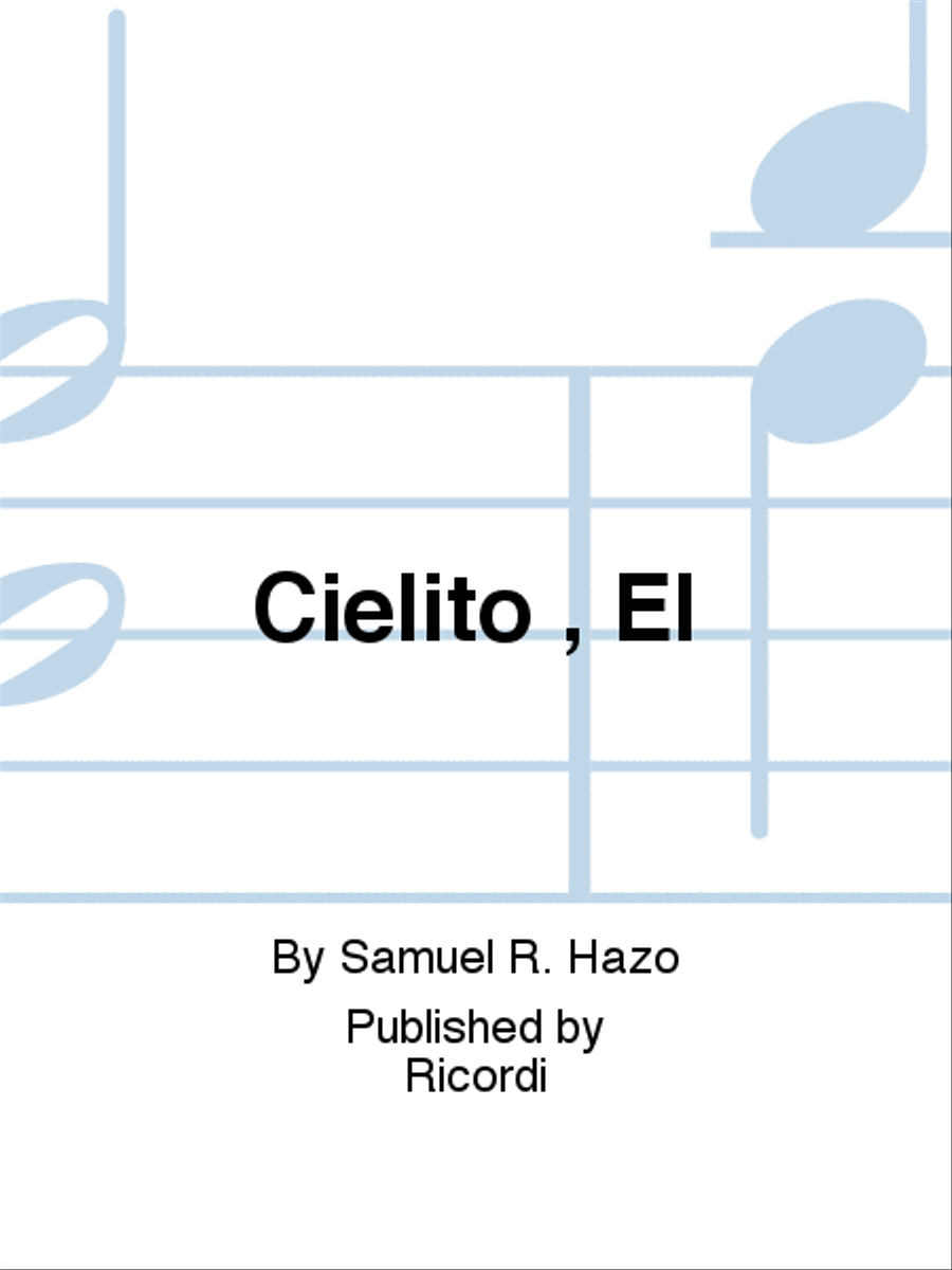 Cielito , El Cielito , El School and Community scores gallery preview page 1