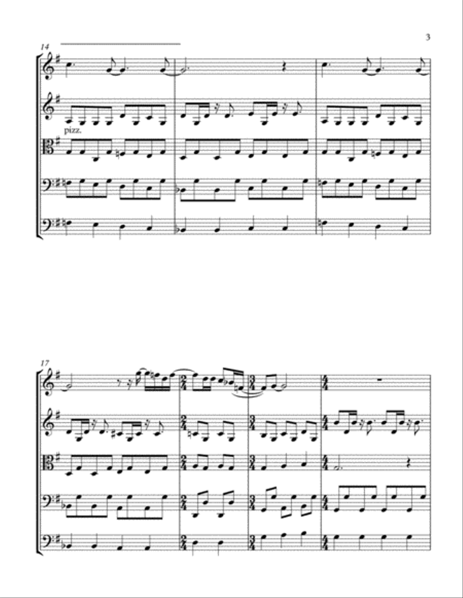 Blackbird Blackbird String Orchestra scores gallery preview page 4