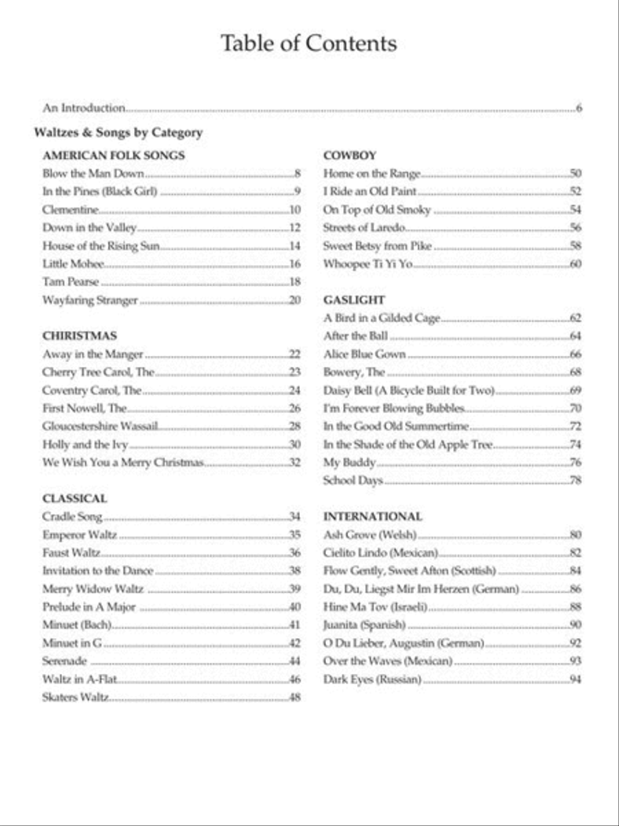 The Ultimate Collection of Waltzes for the Ukulele Guitar Tablature scores gallery preview page 3