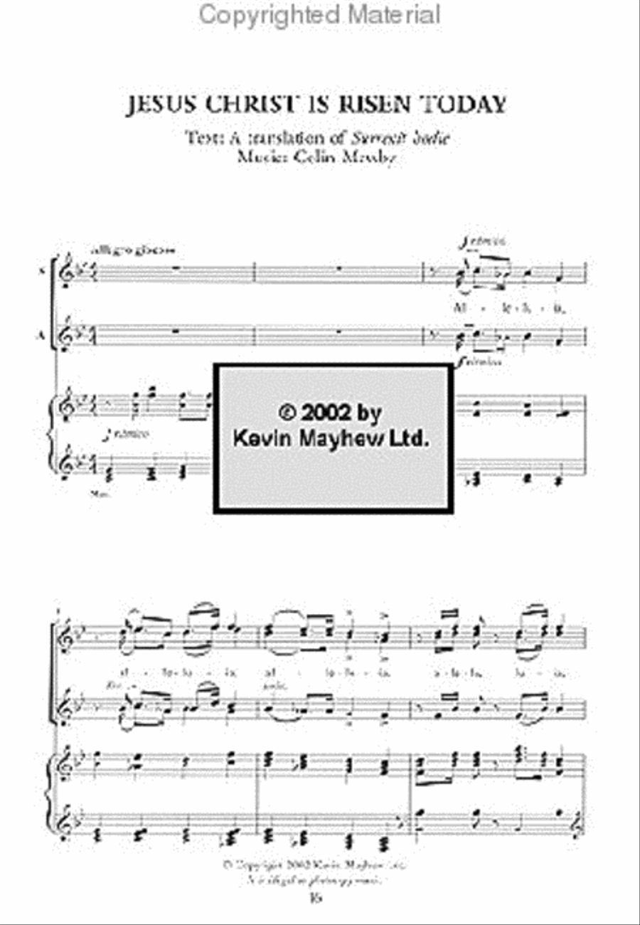 The Three Great Festivals - Mixed Voices Unison Choir scores gallery preview page 3