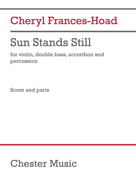 Sun Stands Still (Score and Parts)