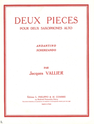 Pieces (2): Andantino - Scherzando