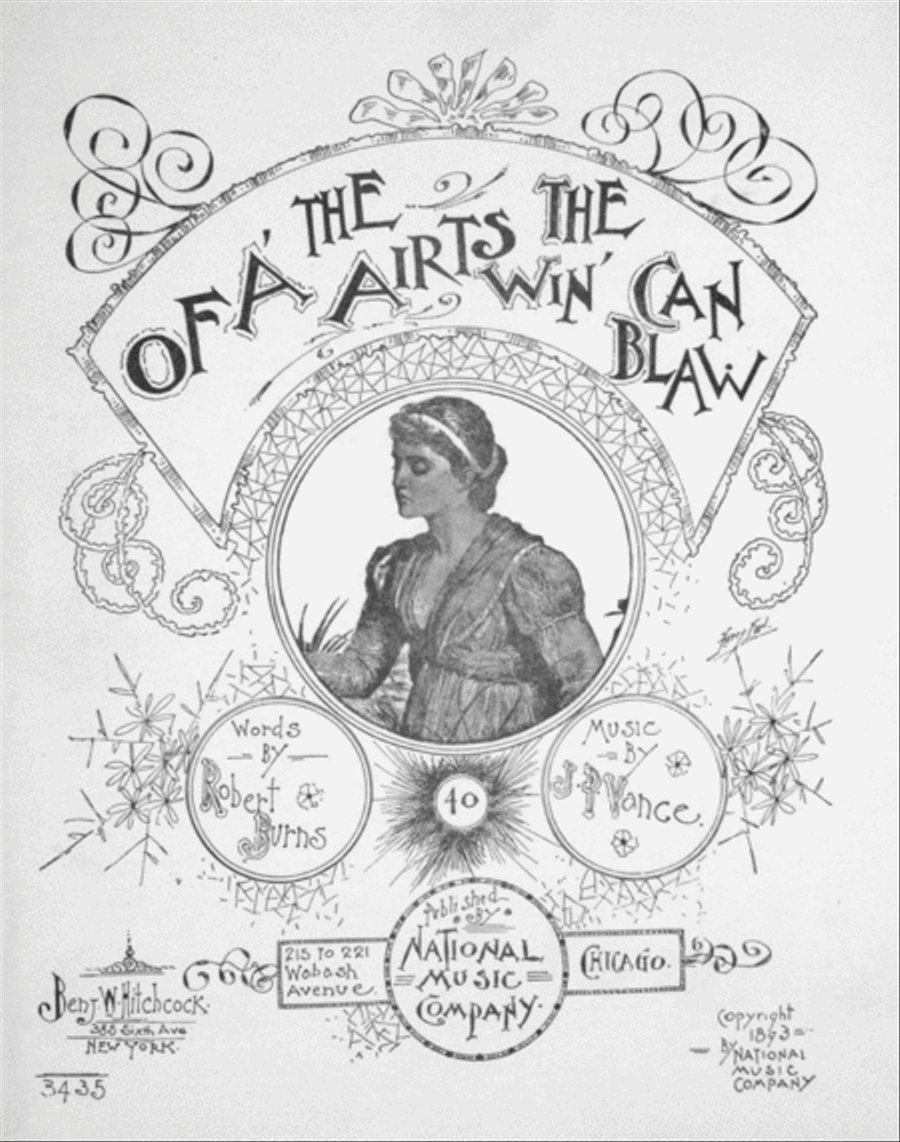 Of A' The Airts The Win Can Blaw Voice scores gallery preview page 1