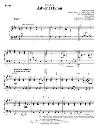 Advent Hymn - Piano