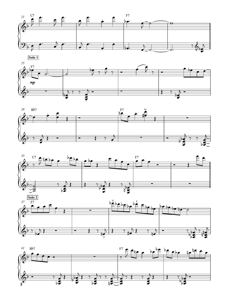 Matrix Piano scores gallery preview page 2