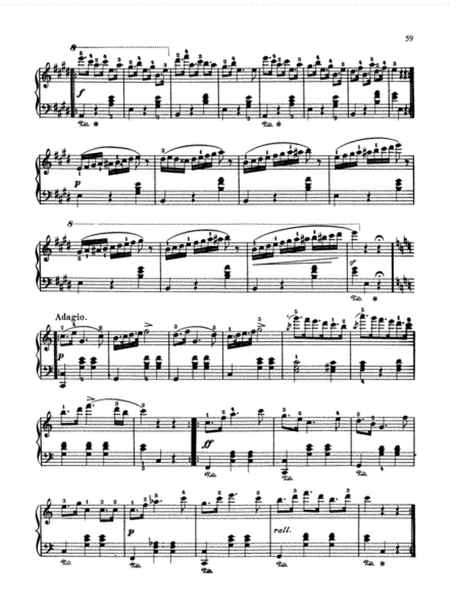 Bertini: Forty-nine Etudes, Op. 101 & 166