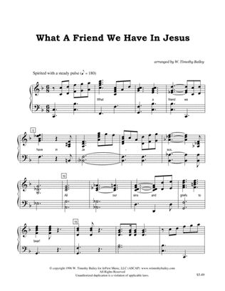 Book cover for What A Friend We Have In Jesus