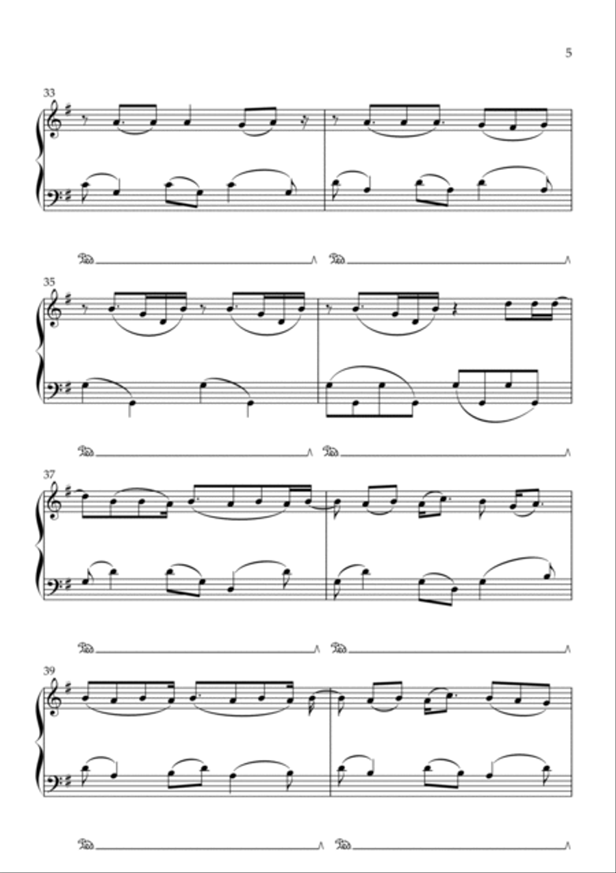 Stick Season Piano Solo scores gallery preview page 5
