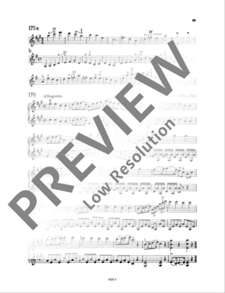 Das Geigenspiel Das Geigenspiel Violin scores gallery preview page 18