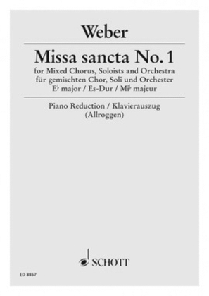 Book cover for Missa Sancta No. 1 Eb Major