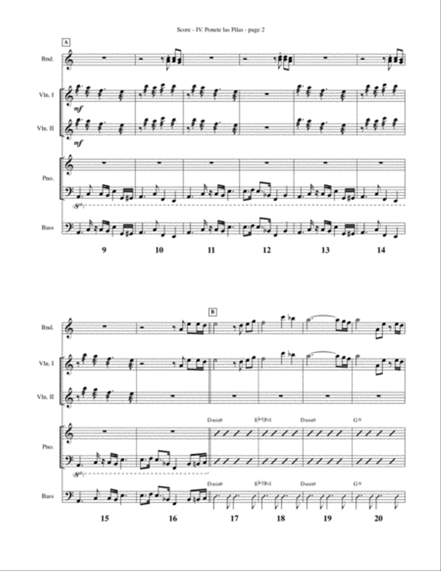 Ponete las pilas Small Ensemble scores gallery preview page 2