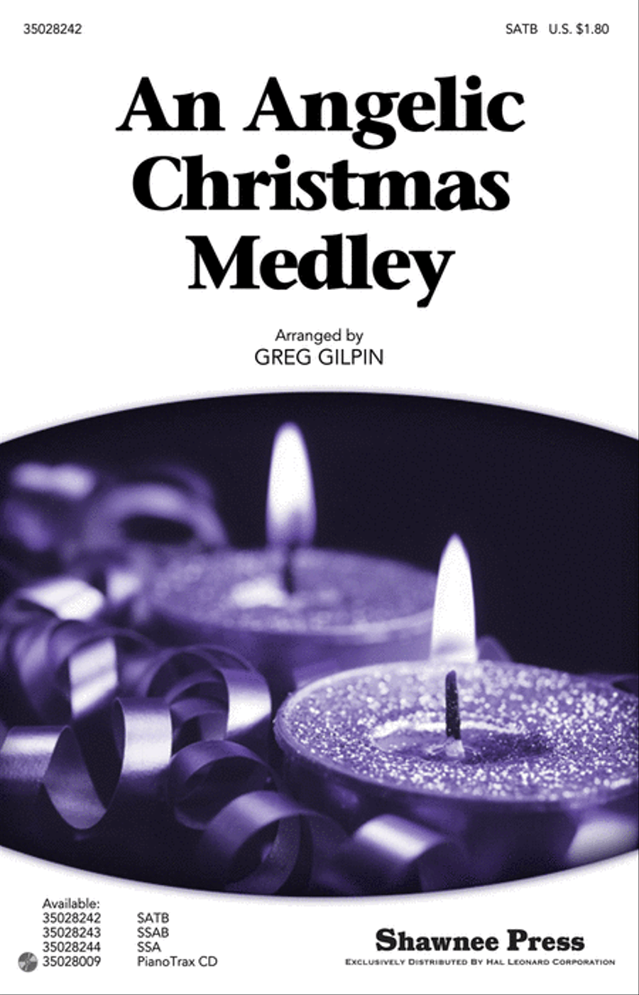 An Angelic Christmas Medley 4-Part scores gallery preview page 1