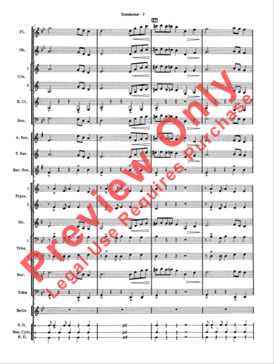 Take Five Concert Band scores gallery preview page 10