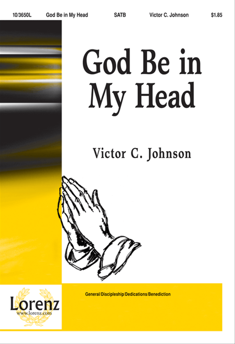 God Be in My Head 4-Part scores gallery preview page 1