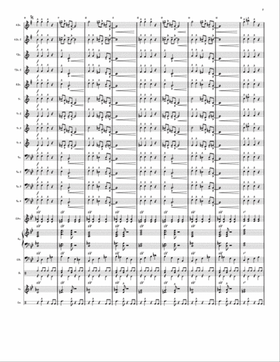 Broad River Blues Jazz Ensemble scores gallery preview page 3