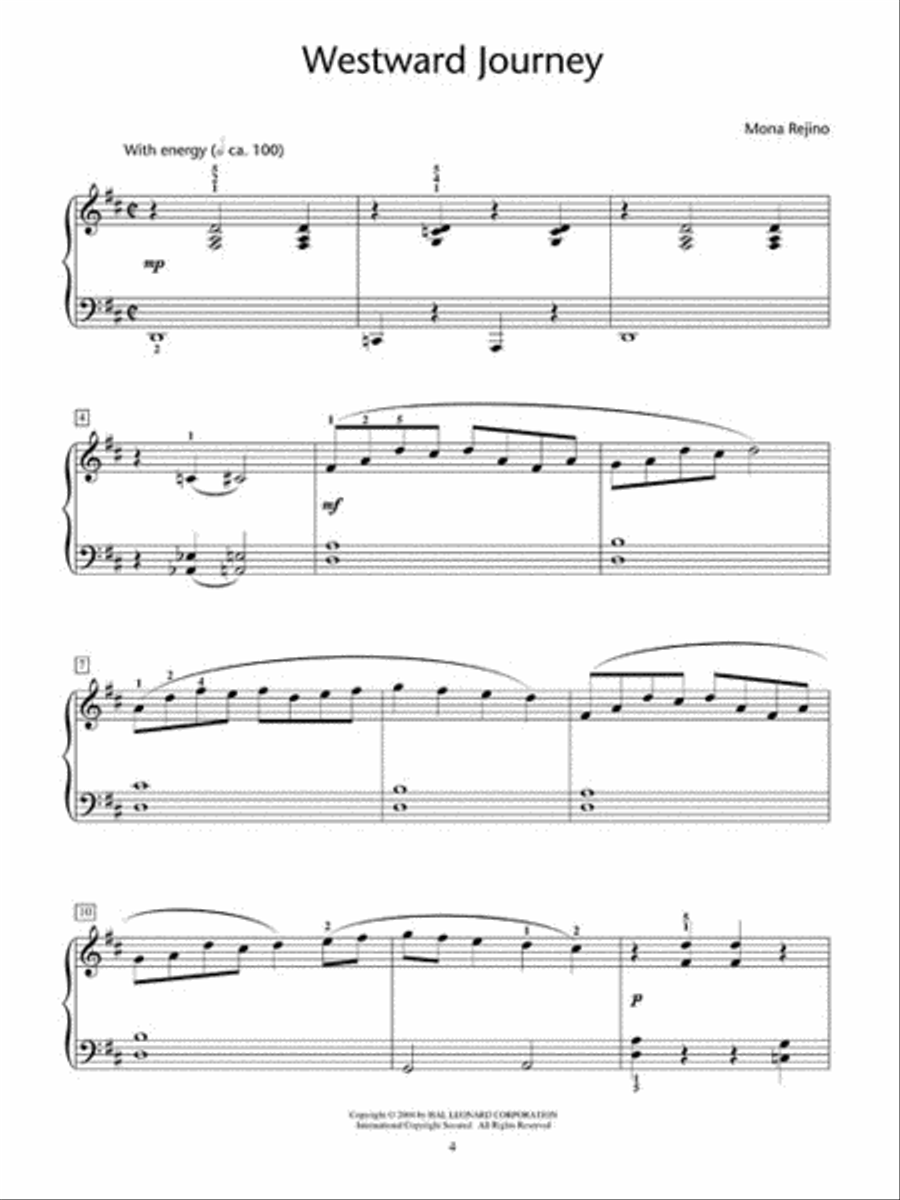Portraits in Style Piano Method scores gallery preview page 4