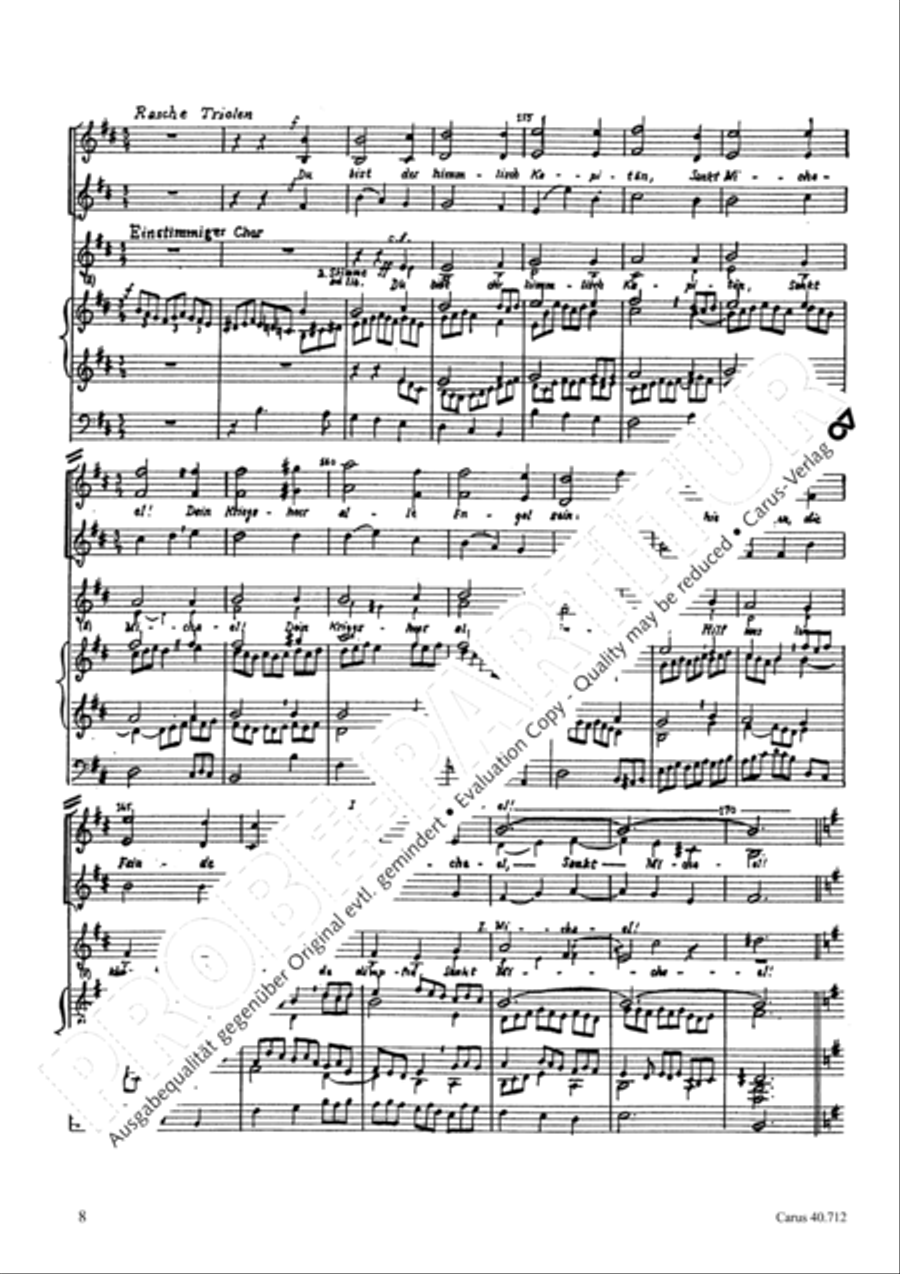 Unuberwindlich starker Held SSA scores gallery preview page 9