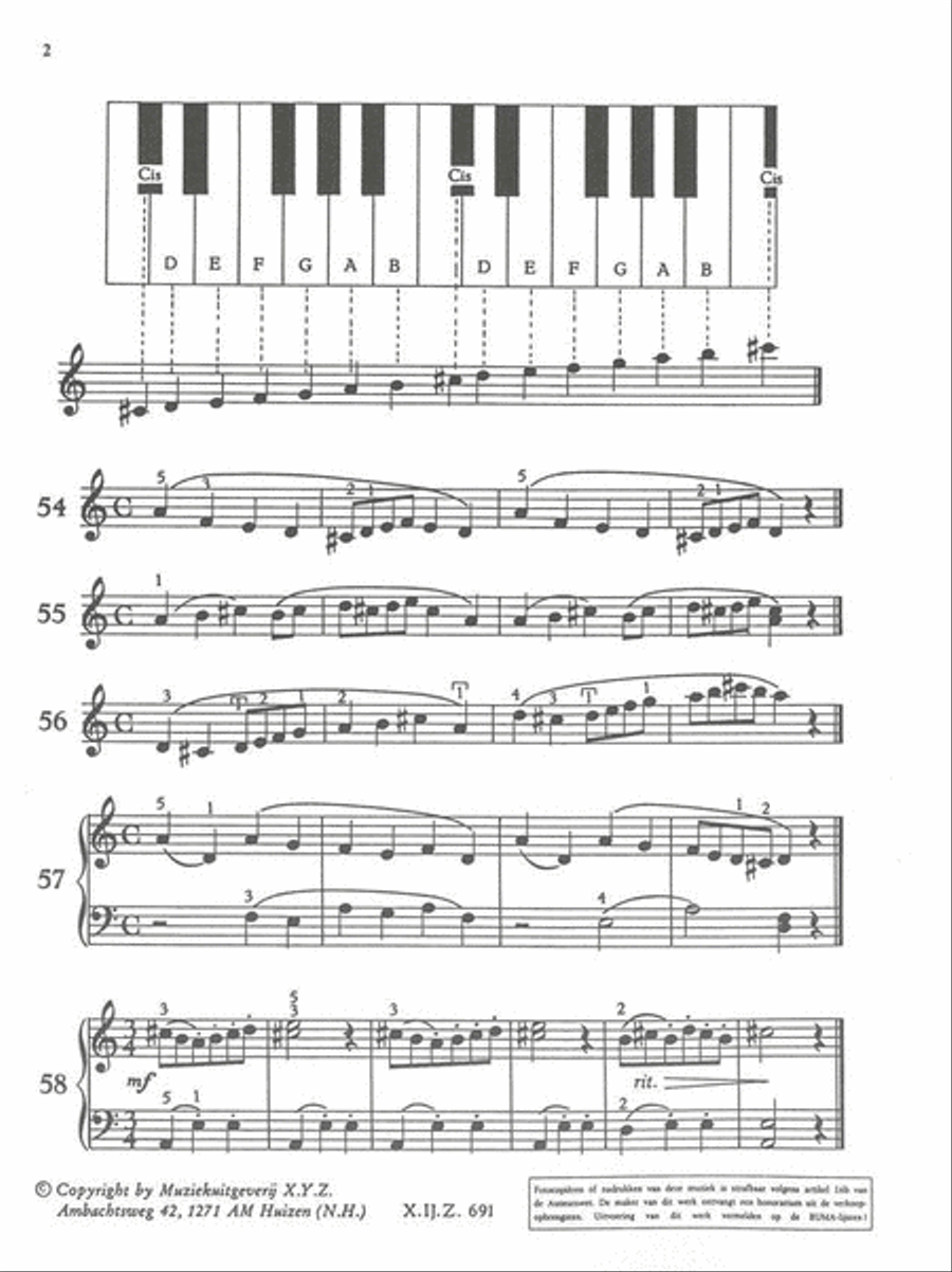 Steeds beter 2 Steeds beter 2 Piano Method scores gallery preview page 2