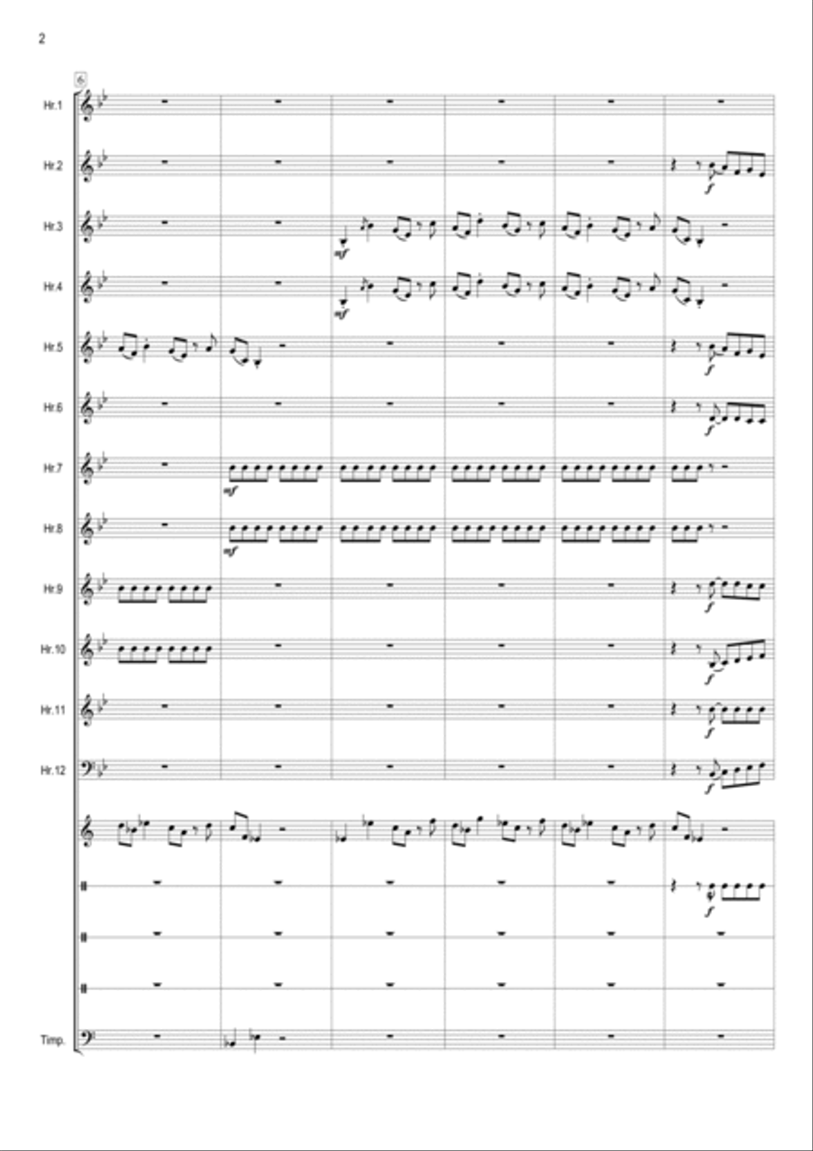 The Magnificent Seven Horn scores gallery preview page 4