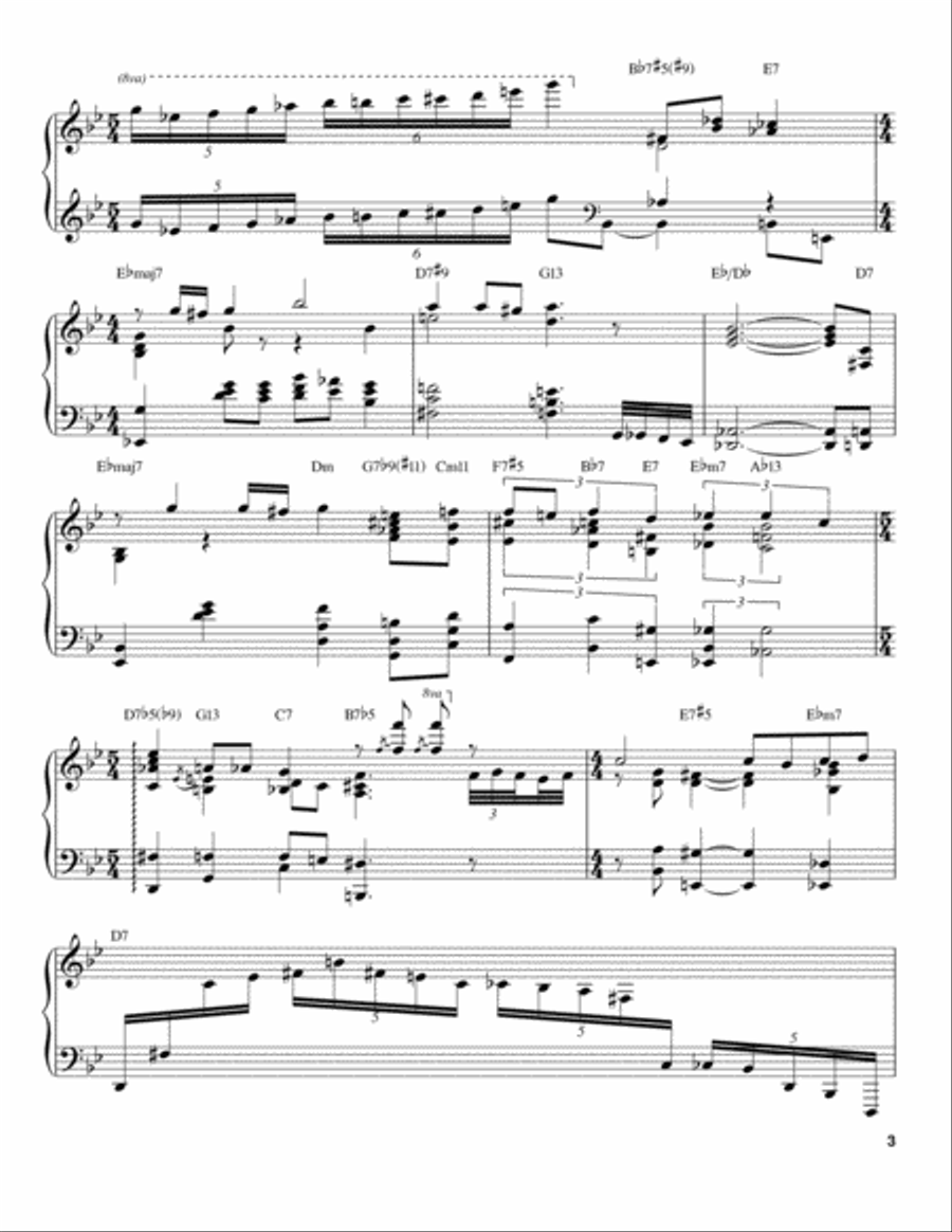 Who Can I Turn To (When Nobody Needs Me) Piano scores gallery preview page 3