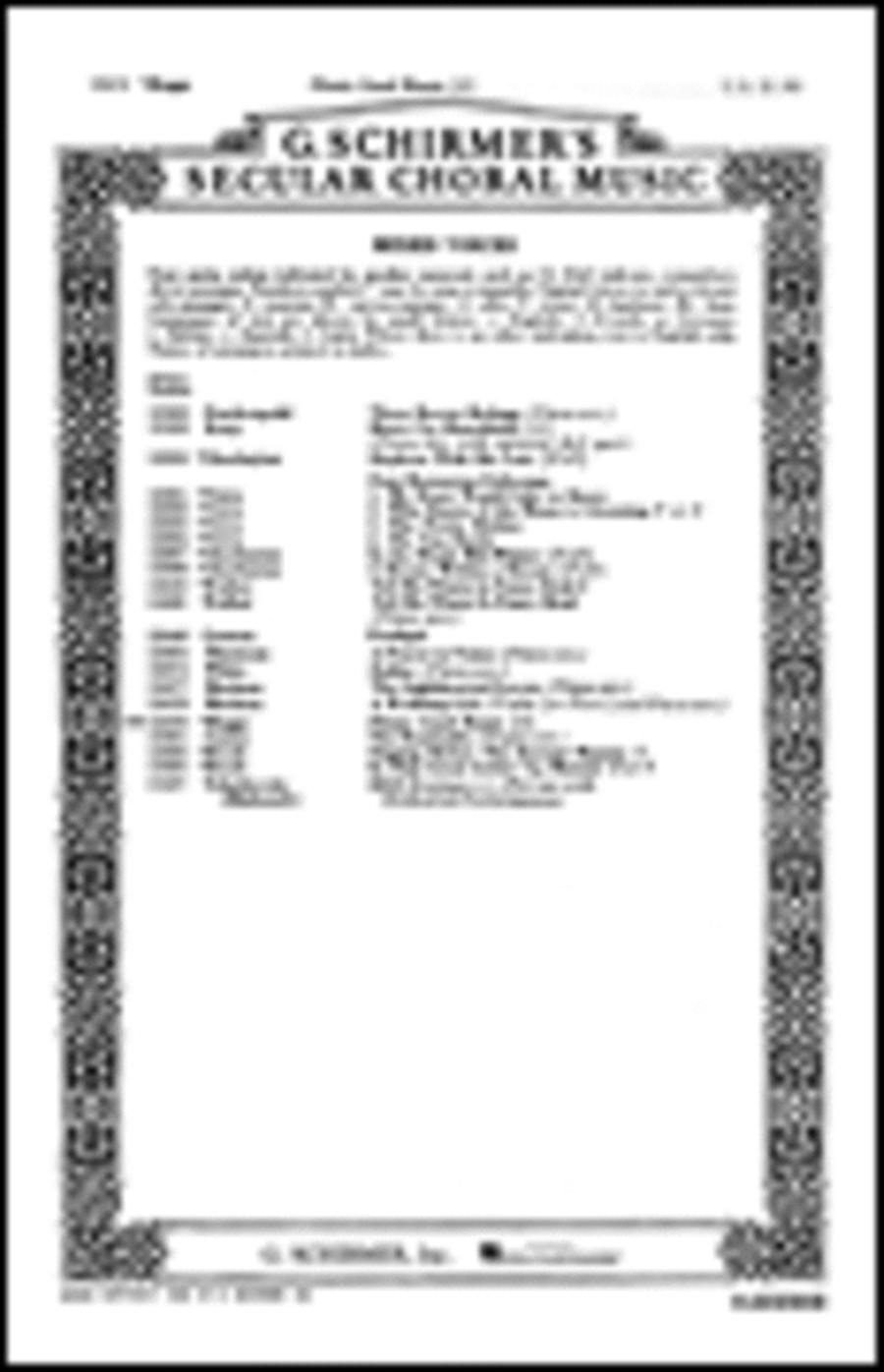 Plenty Good Room 3-Part scores gallery preview page 1