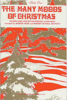 Book cover for Many Moods Christmas - Suite 1 (SATB - Choir)