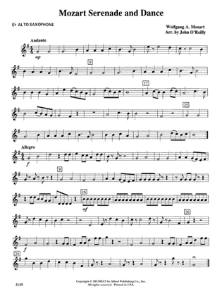 Mozart Serenade and Dance: E-flat Alto Saxophone
